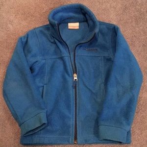 Columbia full zip fleece jacket boys